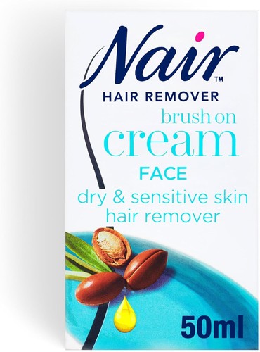 Nair nourish facial brush - brush, on