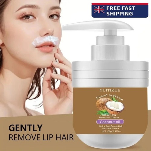 Coconut oil facial hair - coconut,