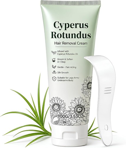 Cyperus rotundus hair - cyperus, removal