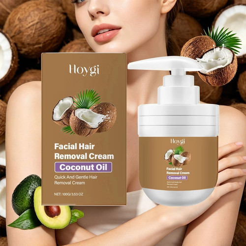Coconut oil facial hair - coconut,