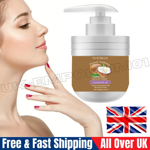 Coconut oil facial hair - coconut,