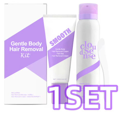 Gentle body hair removal kit - gentle,
