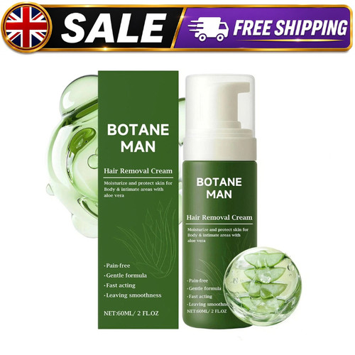Botane man hair - hair, removal