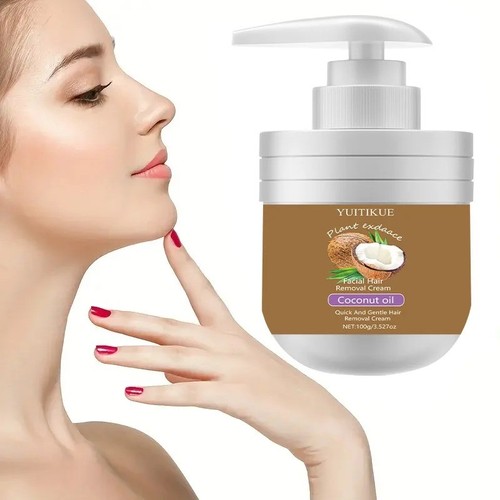 Coconut oil facial - oil, hair