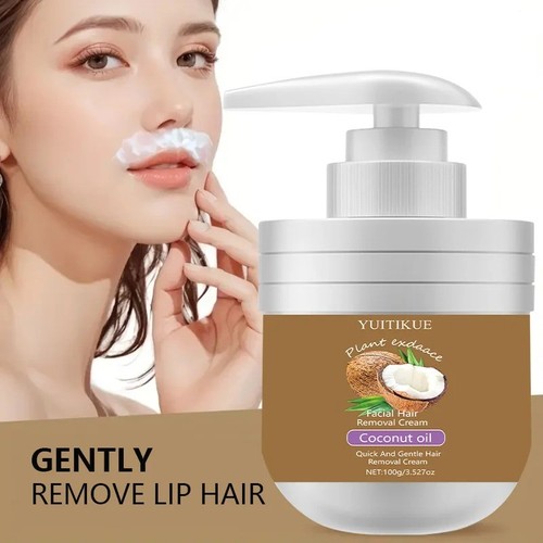 Coconut oil facial hair - facial,