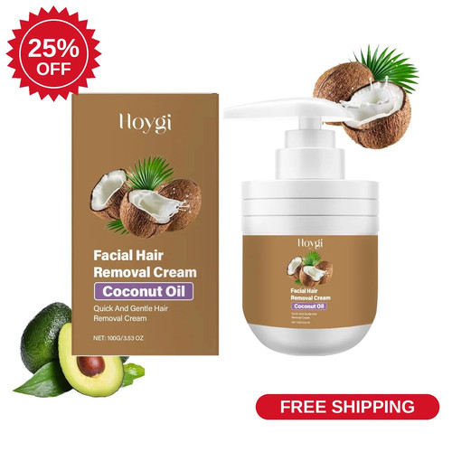 Coconut oil facial hair - oil,