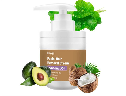 Coconut oil facial hair - coconut,