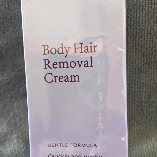 Body hair removal - hair, cream