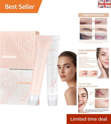 2pcs gentle hair removal - removal, cream