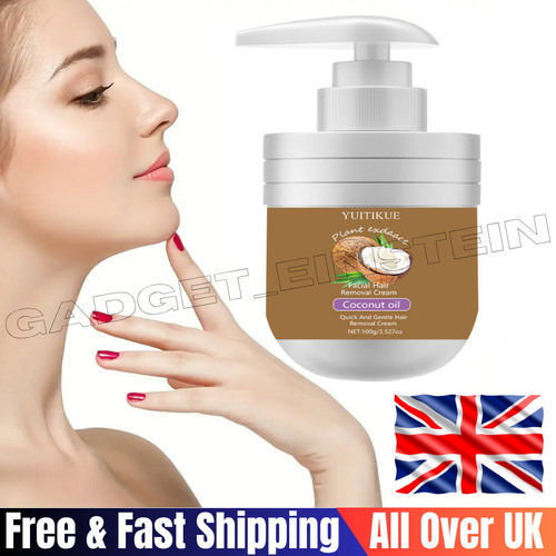 Coconut oil facial - coconut, hair