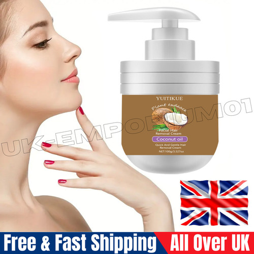 Coconut oil facial hair - facial,