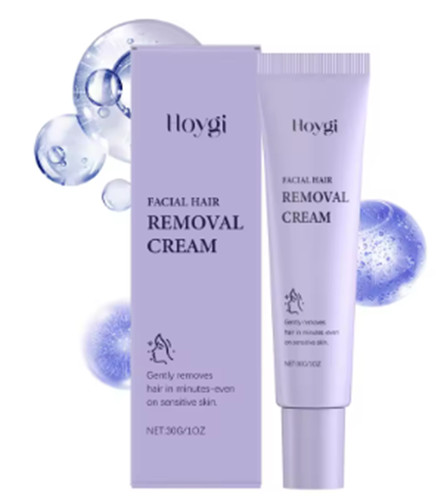 Facial hair removal cream - facial, for
