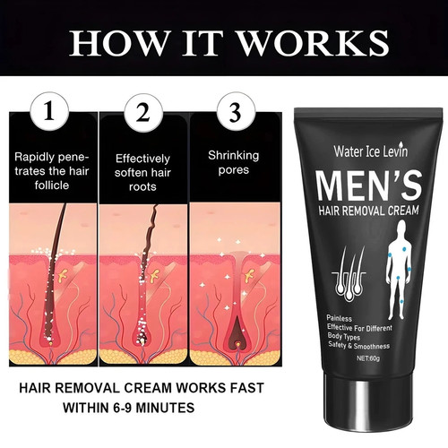 Hair removal cream 60g - removal,