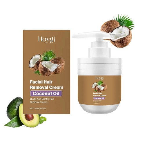 Coconut oil facial hair - oil,