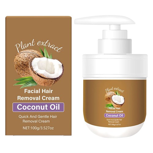 Coconut oil facial hair - oil,